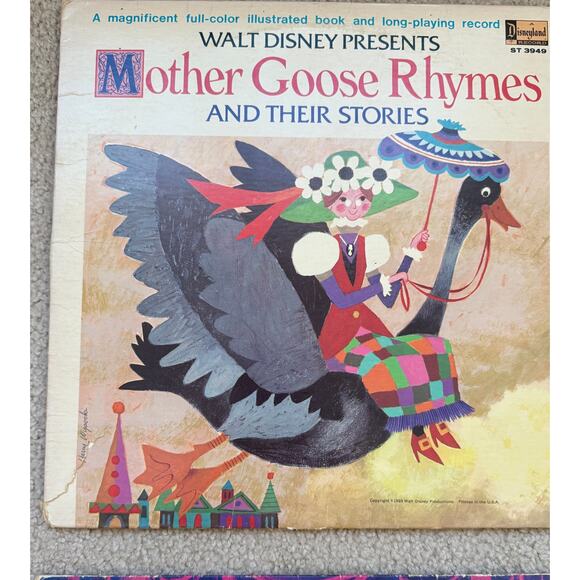 Vintage Disneyland (6) Vinyl LPs Collectible | Robin Hood, Donald Duck, + More - Picture 4 of 10